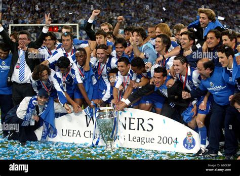 Soccer Uefa Champions League Final Monaco V Fc Porto Stock Photo