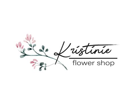 Logo For Flower Shop By Djdesign On Dribbble