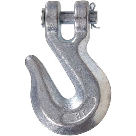Hardware Essentials 12 In Zinc Plated Forged Steel Chain Hook With