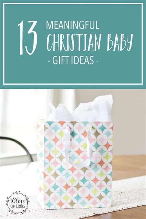 Shop now, wrap it later! 13 Meaningful Christian Baby Gift Ideas - That Parents ...