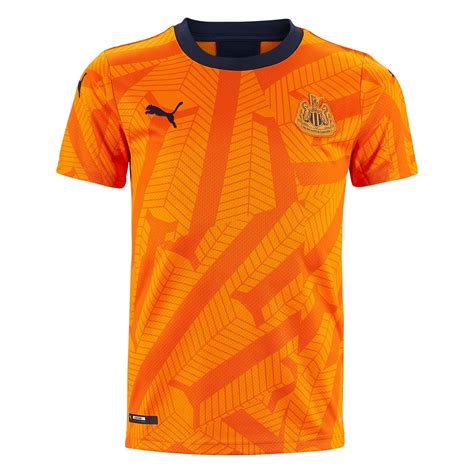 Puma Newcastle United Third Shirt 2019 20 Juniors Orange Football