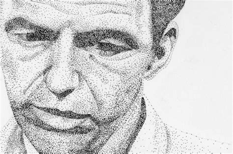 Pointillism Portrait Pointillism Pointillism Drawing