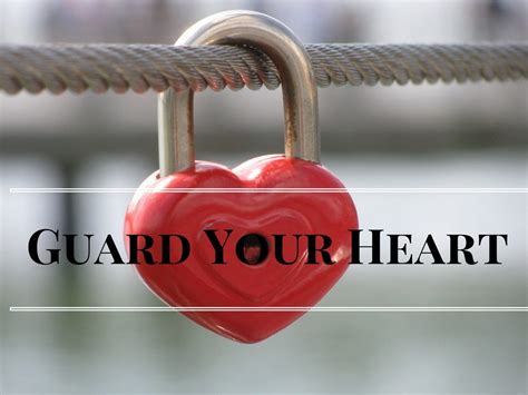 Guard Your Heart Legacurry Presbyterian Church