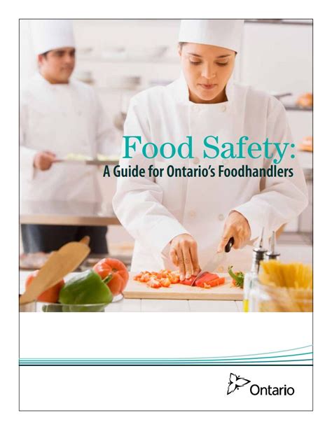 Food Safety A Guide For Ontarios Food Publications Ontario