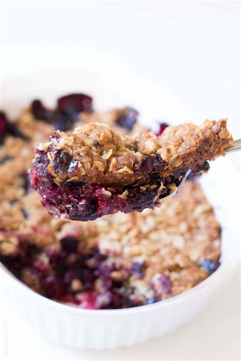 Triple Frozen Berries Crumble With Oat Crumble Topping Tastes Lovely