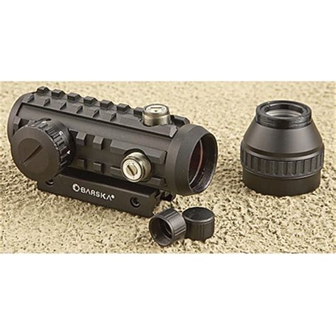 Barska® 2x30 Mm Electro Tactical Sight Matte Black 169614 Rifle