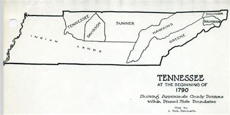 Map Of Tennessee And North Carolina