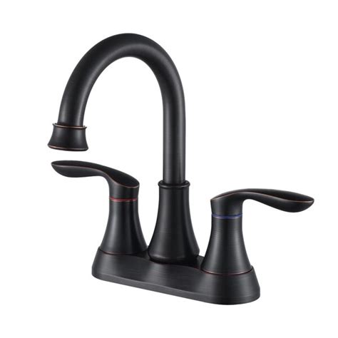 Augusts Centerset Faucet Handle Bathroom Faucet With Drain Assembly