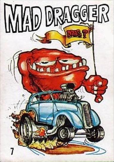 Odd Rods 7 A Jan 1969 Trading Card By Donruss Cool Car Drawings Art