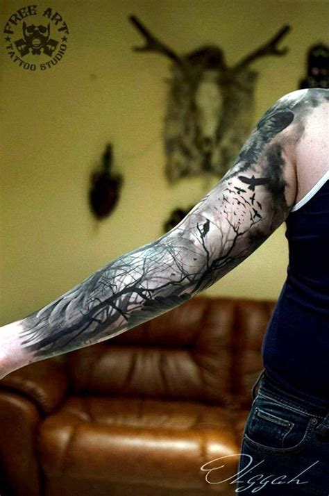 40 Deep And Super Cool Forest Tattoo Ideas Bored Art