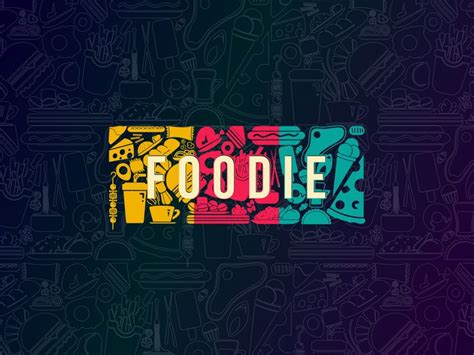 Foodie Logo Food Company Logo Typographic Logo Design Logo Design