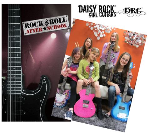 Daisy Rock Girl Guitars Supports Rock And Roll After School Vintage