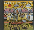 Public Image Limited - The Greatest Hits, So Far By Public Image ...