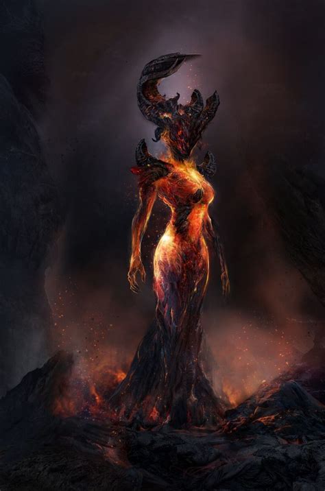 Rise Of The Demon Queen By Aneta Koleva Female Demons Queen Art Fantasy Art Women