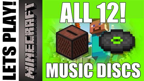 Minecraft All Music Discs For Xbox 360 Version 182 Youtube