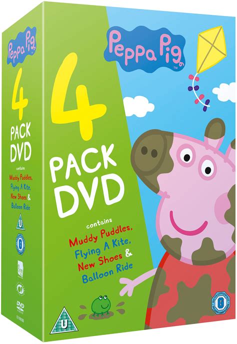 Peppa Pig The Muddy Puddles Collection Dvd Box Set Free Shipping