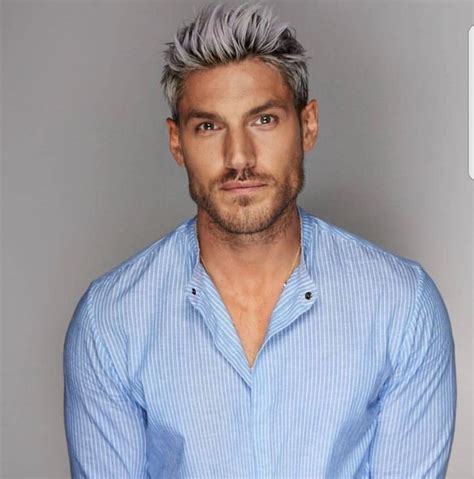 Pin By Josh On Hair Men Blonde Hair Platinum Blonde Hair Men Silver