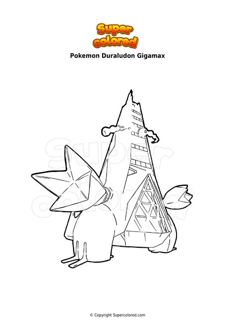 Coloriage Pokemon Duralugon Gigamax Supercolored The Best Porn Website