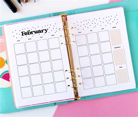 Creative Dot Journal Calendar Ideas To Organize Your Life