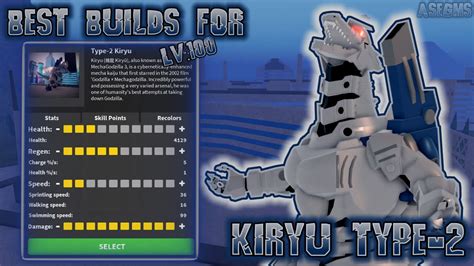 Best Builds For Type 2 Kiryu Kaiju Universe Youtube