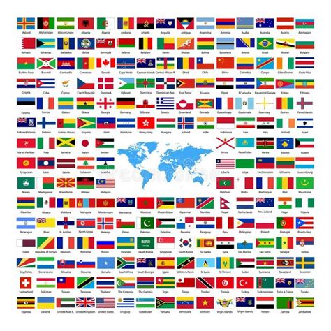 Official National Country Flags 2019 2019 Update High Detail Official