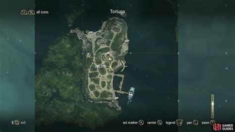 Tortuga Maps And Treasure Locations Freedom Cry Assassin S Creed