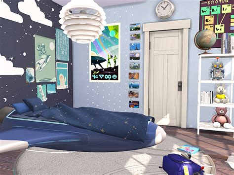 Space Explorer Kids Room Cc The Sims 4 Catalog