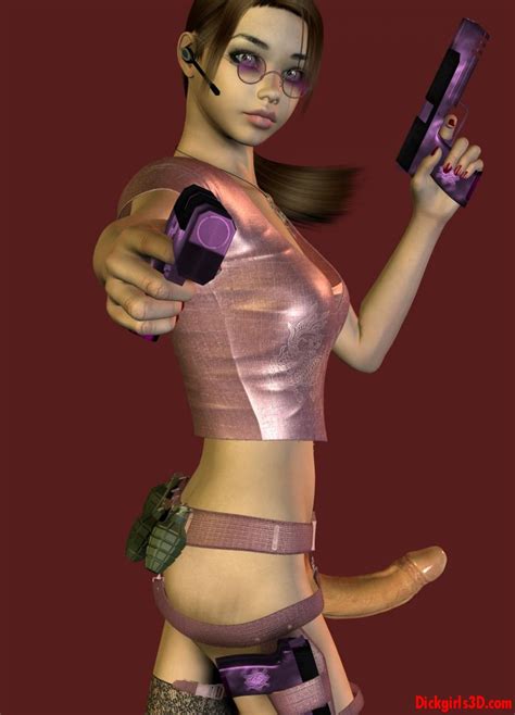 Busty Toons Beauty Lara Croft Porn Image