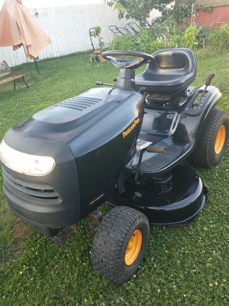 Poulan Pro Pp175g42 Riding Mower Tractor 175 Hp Briggs And Stratton