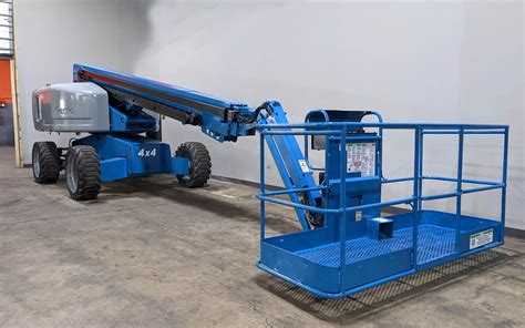 2010 Genie S65 Telescopic Straight Boom Lift Aerial Lift With Jib Arm