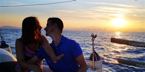 Barcelonasail Marriage Proposal On A Boat Expierence