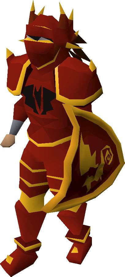 Dragon Gold Trimmed Armour Osrs Wiki