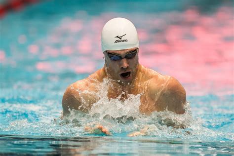 Kevin Cordes Vaults To Second In World In 100 Breaststroke