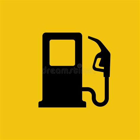 Gas Pump Icon Stock Vector Illustration Of Auto Hose 115081481