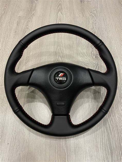 Black Original Trd Steering Wheel Steering Wheel For Toyota Celica