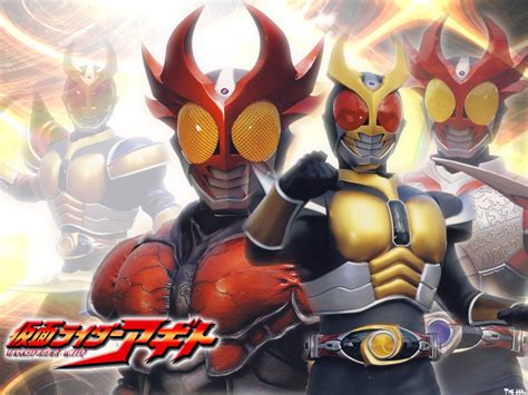 Kamen Rider Agito All Form Tokusatsu Wallpaper
