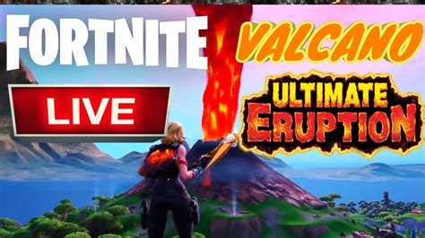 Fortnite Fortnite Unvaulting Volcano Eruption Live Event Tilted