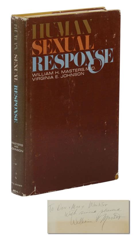 Human Sexual Response William H Masters Virginia E Johnson Fourth Printing