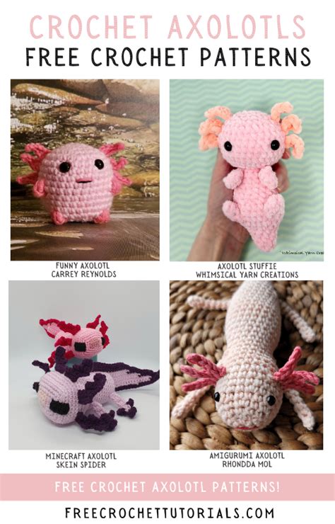 The Best Axolotl Crochet Pattern Collection Easy Crochet 50 Off
