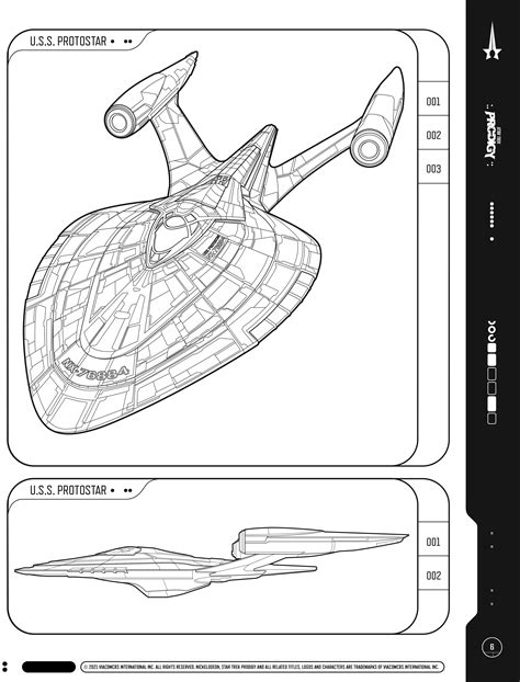 Coloring Book Trekcore Star Trek Prodigy Screencap Image Directory
