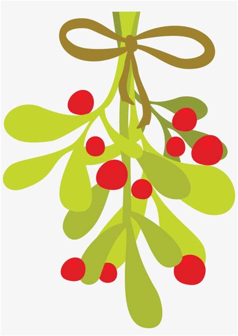 Mistletoe Vector Mistletoe Clipart Free Transparent Png Download