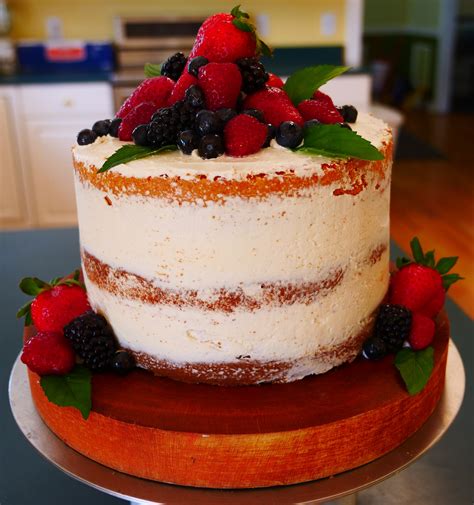 The Bare Facts On Naked Cake Baking With Julie