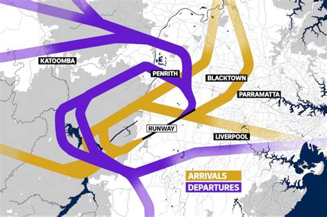 Western Sydney Airport Unveils Flight Paths