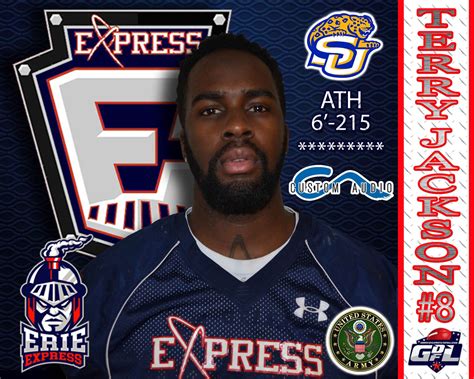 All Pro Wr Terry Jackson Returns For His Ninth Season Erie Express