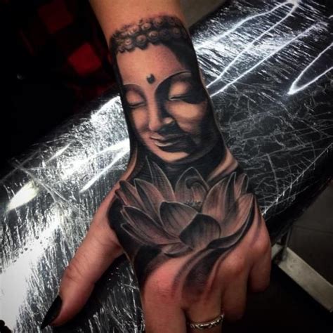 Buddha Hand Tattoo By Drew Apicture Hand Tattoos Tattoos Buddah Tattoo