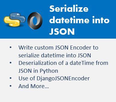 Python Serialize Datetime Into JSON