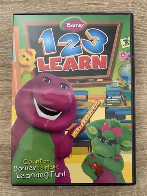 Barney 123 Learn Dvd Counting Learning 699 Picclick