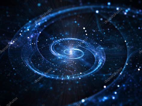 Spiral Galaxy In Deep Space Stock Photo By ©sakkmesterke 36912775