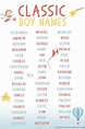 50 Classic Baby Boy Names That Are Still Cool Today | Classic boy names ...