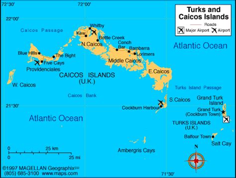 Turks And Caicos Island Map Hiking In Map